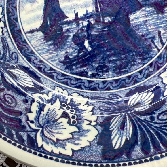 Bochs Delfts Belgium Decorative Plate - Picture 7 of 8